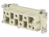 Conector HDC Inserturi Contact Mamă 6P+PE