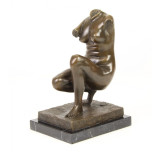 Venus-statueta din bronz pe un soclu din marmura UP-35, Nuduri