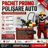 Pachet profesional pentru polisat și lustruit auto &ndash; Mașină MSW-PM 800 + 5 bureți 150mm M14