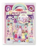 Deluxe Puffy Sticker Album - Day of Glamour: Activity Books - Coloring/Painting/Stickers