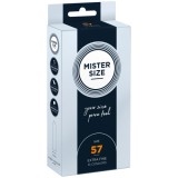 Prezervative - Mister Size Prezervative de Marimea Perfecta Latime 57 mm pentru Placere si Siguranta 10 bucati, My Size