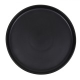 Farfurie Ceramică, Nordic, Diametru 26.5cm, Culoare Negru, Potrivită Pentru Mașina de Spălat Vase și Cuptorul cu Microunde, Oem