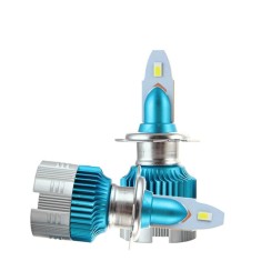 Set becuri H7 Led 12-24V 6500K Alb Rece 80W 8.000LM