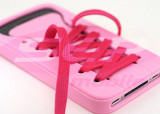 Husa silicon PlayHello iShoes iPhone 4 / 4S