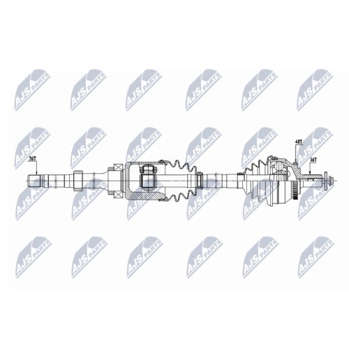 Planetara Volvo S60, 2.4t, 2.5t Awd CV Automata 202010, V70ii 2.4d5, 2.4t, 2.5t Awd CV Automata 20, Xc70 2.4t Xc Awd CV Automata 20, Fata, Dreapta,