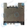 Cititor de carduri SIM HTC Desire X T328e, piesă de schimb argintie SIMC