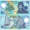 Brunei 1 Ringgit 1996 P-22 Polimer UNC