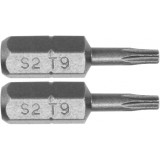 Biti de 25 mm 1/4&amp;quot; cu cap Torx T9 Yato