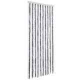 Cumpara ieftin Perdea pentru insecte, gri si alb, 90x220 cm, Chenille