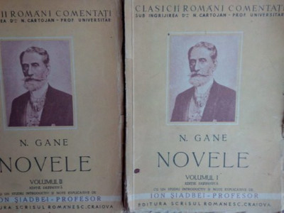 N. Gane - Novele, 2 vol. foto
