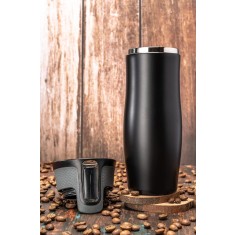 Cana termos din Inox ,tehnologie Autoseal, West loop 2.0, 500 ml, Culoare Negru