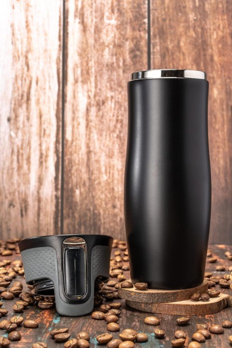 Cana termos din Inox ,tehnologie Autoseal, West loop 2.0, 500 ml, Culoare Negru