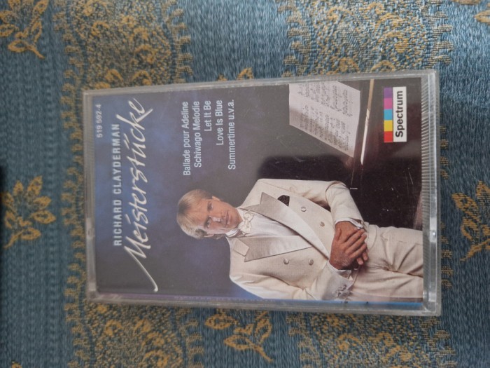 Caseta audio Richard Clayderman vintage