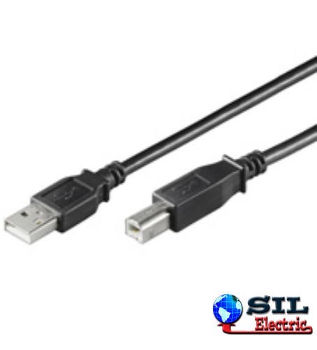 Cablu USB A tata - USB B tata 1.8m Goobay Cablu USB A tata - USB B tata 1.8m Goobay