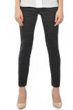 Cumpara ieftin CL848-181 Jeans gri inchis accesorizati cu nasturi metalice, M, S