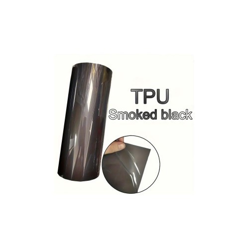Folie far stop premium PPF TPU 7.5 mil fumuriu smoky black 0.6x15m Cod: TU002 Automotive TrustedCars