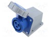 Conector alimentare AC soclu mamă 16A 230V IEC 60309 IP67 albastru TAIZHOU BAOLUDA ELECTRIC
