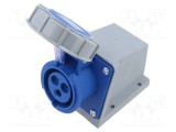 Conector alimentare AC soclu mamă 16A 230V IEC 60309 IP67 albastru TAIZHOU BAOLUDA ELECTRIC