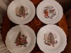 4 farfurii intinse Crăciun Tirschenreuth nefolosite