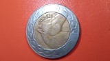 MONEDA ALGERIA 100 DINARI 2010 BIMETAL