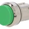 Comutator de Apăsare 22mm Verde