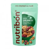 Mix drumetii (miez de nuca, migdale, stafide, merisoare) 150gr transilvania nuts