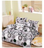 Cumpara ieftin Lenjerie pat dublu,bumbac finet,6 piese,cearceaf normal 220x240cm, cearceaf pilota 200x220cm, 2 fete de perna 50x70, 2 fete de perna 70x70-A1178