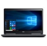 Laptop Second Hand, DELL PRECISION 7720, Procesor I7 7820HQ, Memorie RAM 32 GB, SSD 250 GB M2, Windows 11 Pro, Placa video Nvidia Quadro P3000, Webcam