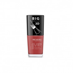 Lac de unghii Vip, 3D, Revers, rosu caramiziu, 12 ml, Nr 035 - mat