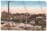 5587 - BRAILA, Market, Romania - old postcard - used - 1910, Circulata, Printata