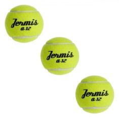 Mingi Tenis, Jermis, a12, Set 3 Buca?i, Culoare Galben Neon foto