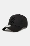 New Era șapcă din bumbac culoarea negru, cu imprimeu 80468932.BLACK-BLACK