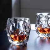 Set 6 Pahare Whisky Cristal Bohemia Lunar 320 ml