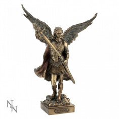 Statueta Arhanghelul Mihail - Pace si justitie 34.5 cm foto
