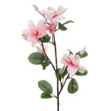 Floare Artificială, Magnolie, Tulpină Lungă, Culoare Roz, 72cm, Oem