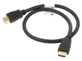 Cablu HDMI 1.4 0,5m negru PVC