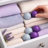Bile parfumate cu aroma de lavanda, 6 bucati, mov si lila, CMCLASS