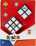Set cadou Rubik Duo cu cub original 3x3 si mini cub 2x2