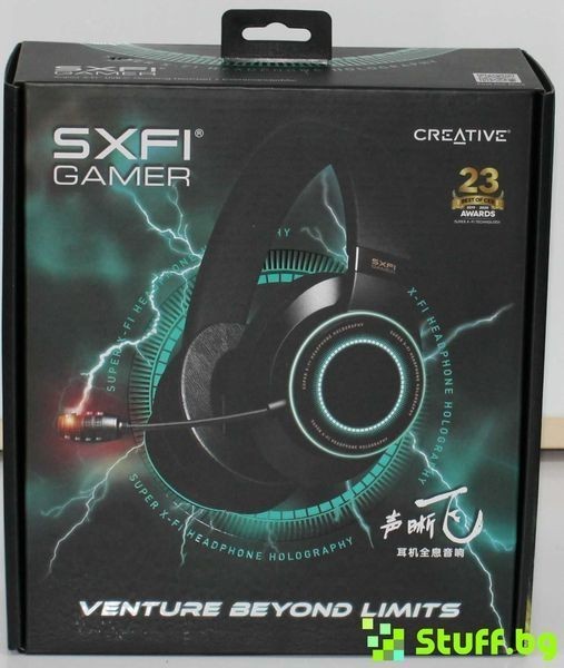Căști Creative SXFI Gamer