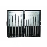 Set surubelnite de precizie Basic, 11 piese, pentru mecanica fina