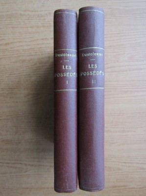 Dostoievski Les Possedes Plon 2 vol. foto