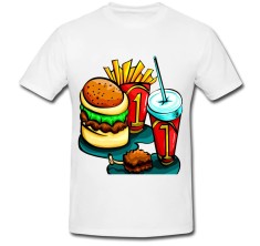 Tricou &amp;quot; Meniu McDonald&amp;#039;s &amp;quot; foto