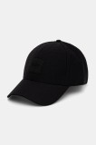BOSS șapcă culoarea negru, cu imprimeu, 50539418