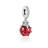 Cumpara ieftin Charm/talisman argint 925, JW1196, model gargarita, placat cu rodiu