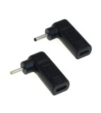 Set 2 adaptoare de incarcare USB-C PD OTB pentru laptop compatibil cu ASUS / SAMSUNG - 19V / 65W (2.5x0.7mm / 3.0x1.1mm)
