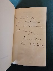 Mircea Eliade - Auf der Mantuleasa , an 1974 , cu dedicatie olografa foto