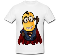 Tricou &amp;quot; Minion - SuperMan &amp;quot; foto