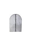 Cumpara ieftin Husă de protecție pentru costum sau palton cu fermoar, 60x90 cm - Gri