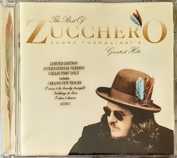 CD Zucchero &ndash; The Best Of Zucchero Sugar Fornaciari&#039;s Greatest Hits (NM)