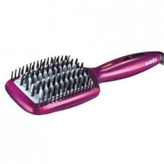 Perie de par Babyliss Liss Brush 3D Electrica Ionizare 3 trepte temperatura Mov foto